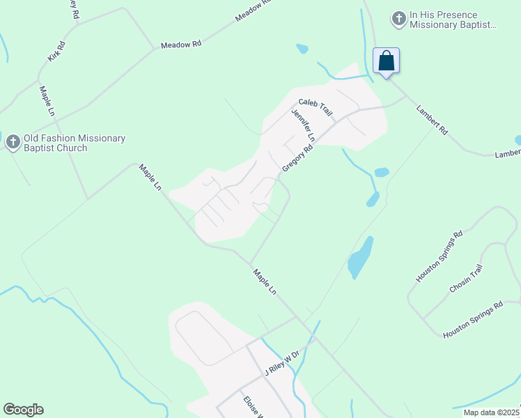 map of restaurants, bars, coffee shops, grocery stores, and more near 5218 Gregory Road in Greenback