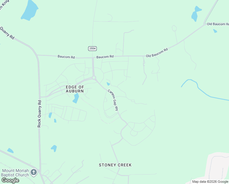 map of restaurants, bars, coffee shops, grocery stores, and more near 7628 Old Baucom Road in Raleigh