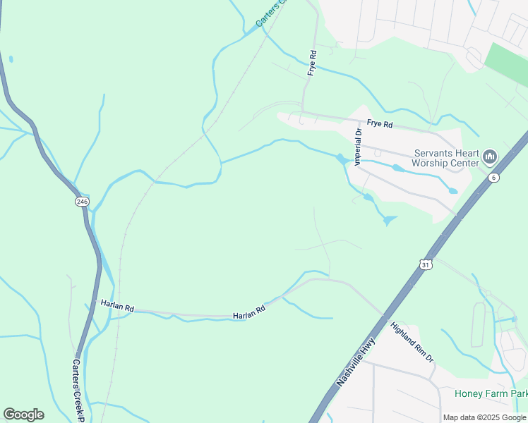 map of restaurants, bars, coffee shops, grocery stores, and more near 2294 Harlan Road in Columbia