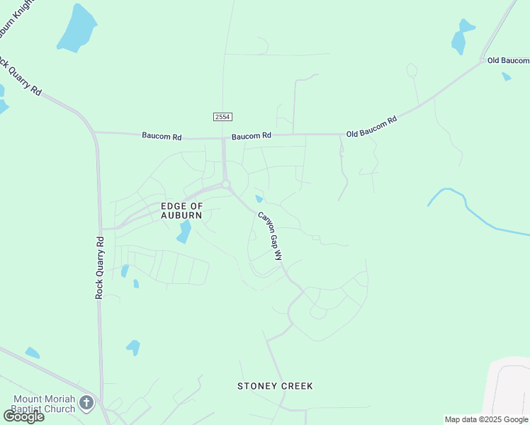 map of restaurants, bars, coffee shops, grocery stores, and more near 167 Canyon Gap Way in Raleigh