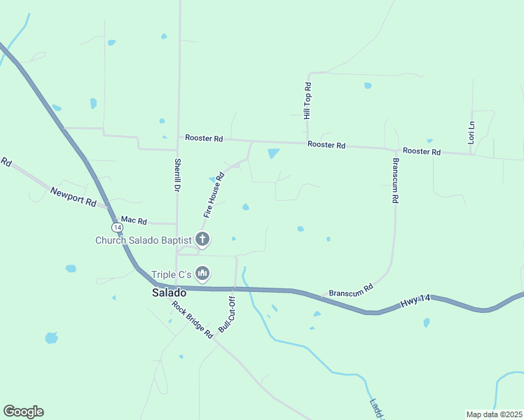 map of restaurants, bars, coffee shops, grocery stores, and more near 120 Tinkle Drive in Batesville