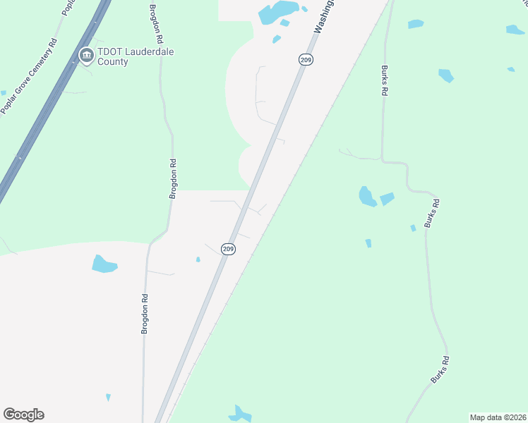 map of restaurants, bars, coffee shops, grocery stores, and more near 46 Chicken George Trail in Henning