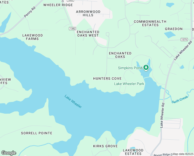 map of restaurants, bars, coffee shops, grocery stores, and more near 5336 Bent Leaf Drive in Raleigh