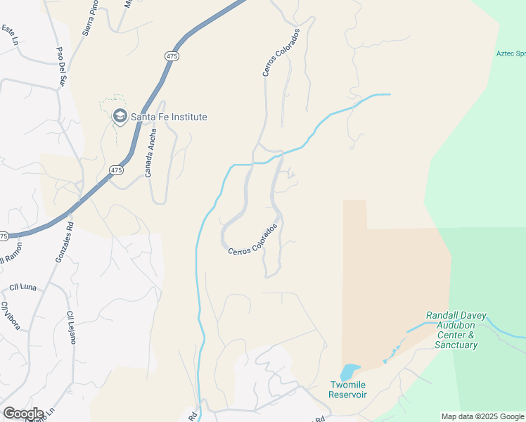 map of restaurants, bars, coffee shops, grocery stores, and more near 1961 Cerros Colorados in Santa Fe