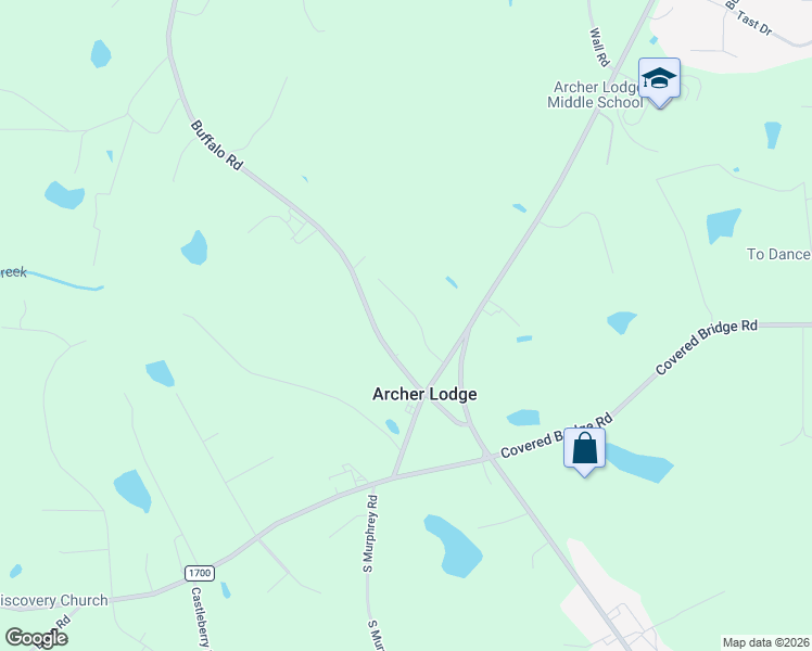 map of restaurants, bars, coffee shops, grocery stores, and more near 181 Talmadge Farm Road in Clayton