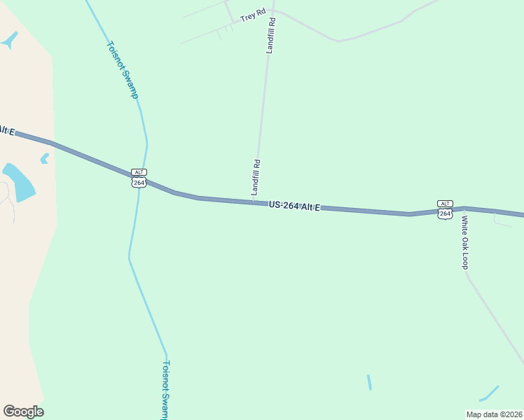 map of restaurants, bars, coffee shops, grocery stores, and more near 4103 U.S. 264 Alternate East in Wilson