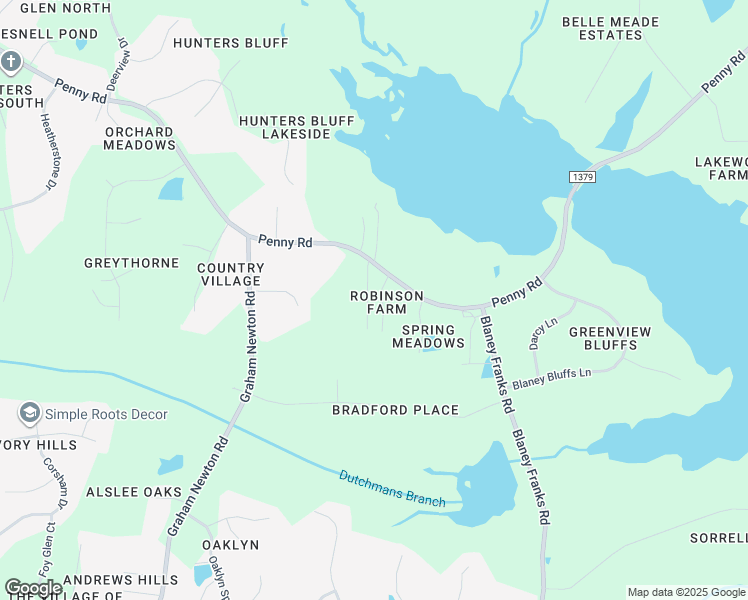 map of restaurants, bars, coffee shops, grocery stores, and more near 7205 Dime Drive in Raleigh