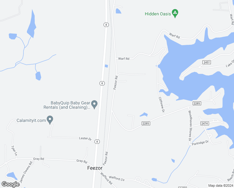 map of restaurants, bars, coffee shops, grocery stores, and more near 1377 Feezor Road in Lexington