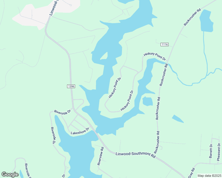 map of restaurants, bars, coffee shops, grocery stores, and more near 1267 Hickory Point Drive in Lexington