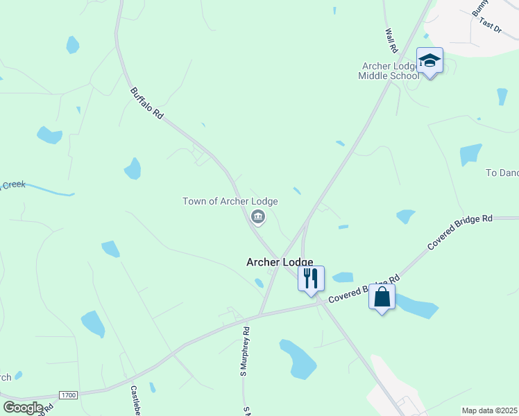 map of restaurants, bars, coffee shops, grocery stores, and more near 181 Talmadge Farm Road in Clayton
