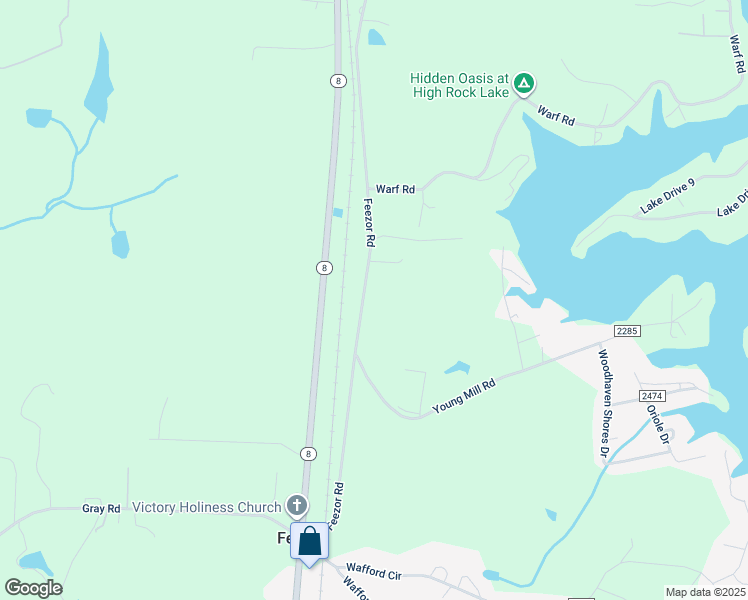 map of restaurants, bars, coffee shops, grocery stores, and more near 1377 Feezor Road in Lexington