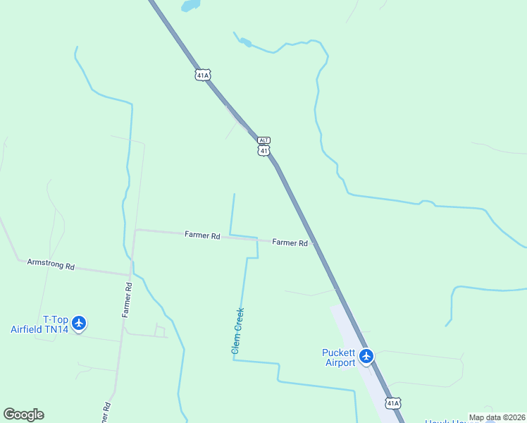 map of restaurants, bars, coffee shops, grocery stores, and more near 4785 Highway 41a North in Eagleville