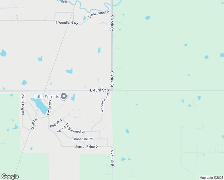 map of restaurants, bars, coffee shops, grocery stores, and more near 4215 South York Street in Muskogee