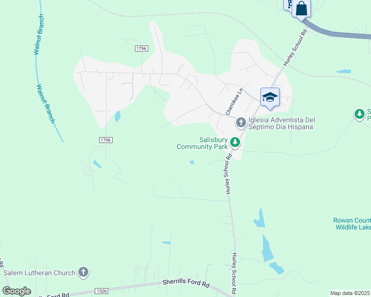 map of restaurants, bars, coffee shops, grocery stores, and more near in Salisbury