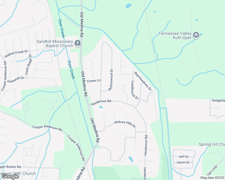 map of restaurants, bars, coffee shops, grocery stores, and more near 393 Buttonwood Drive in Jackson