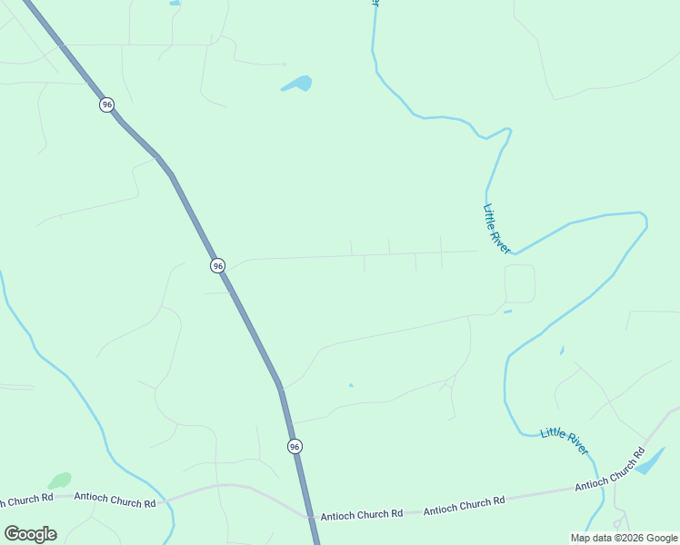 map of restaurants, bars, coffee shops, grocery stores, and more near 306 Little River Drive in Zebulon