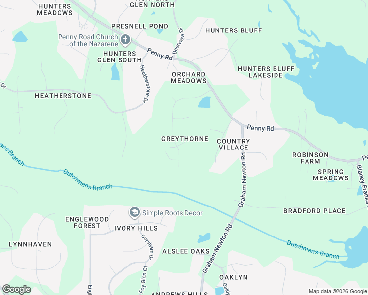 map of restaurants, bars, coffee shops, grocery stores, and more near 3805 Sparrow Pond Lane in Raleigh