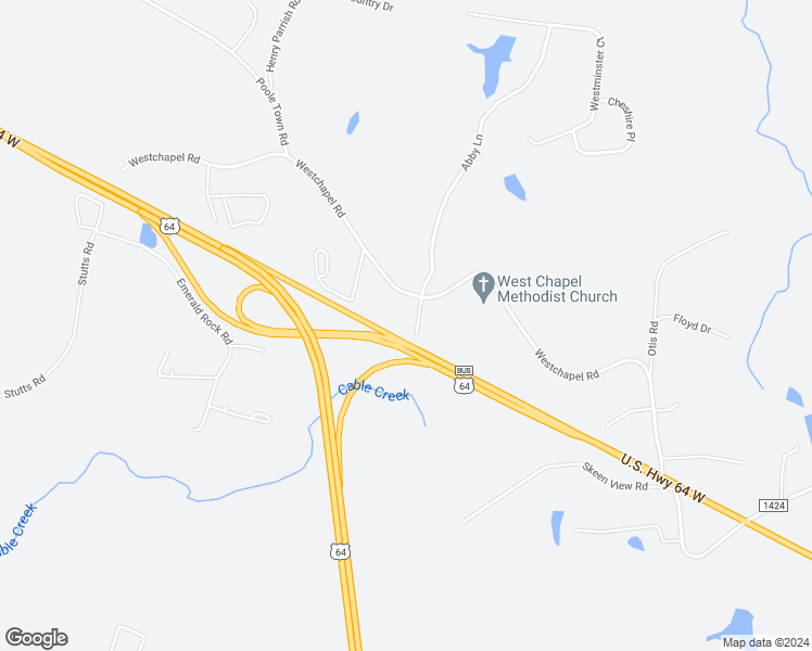 map of restaurants, bars, coffee shops, grocery stores, and more near 115 3 B Road in Asheboro