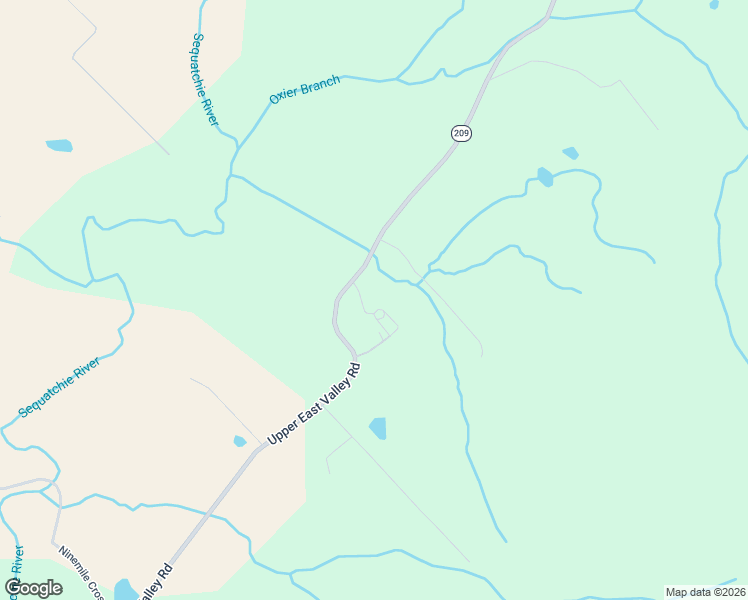 map of restaurants, bars, coffee shops, grocery stores, and more near 9988 Upper East Valley Road in Pikeville