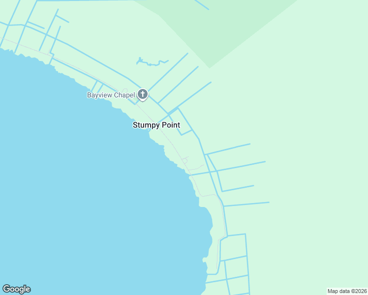 map of restaurants, bars, coffee shops, grocery stores, and more near 276 Bayview Drive in Stumpy Point