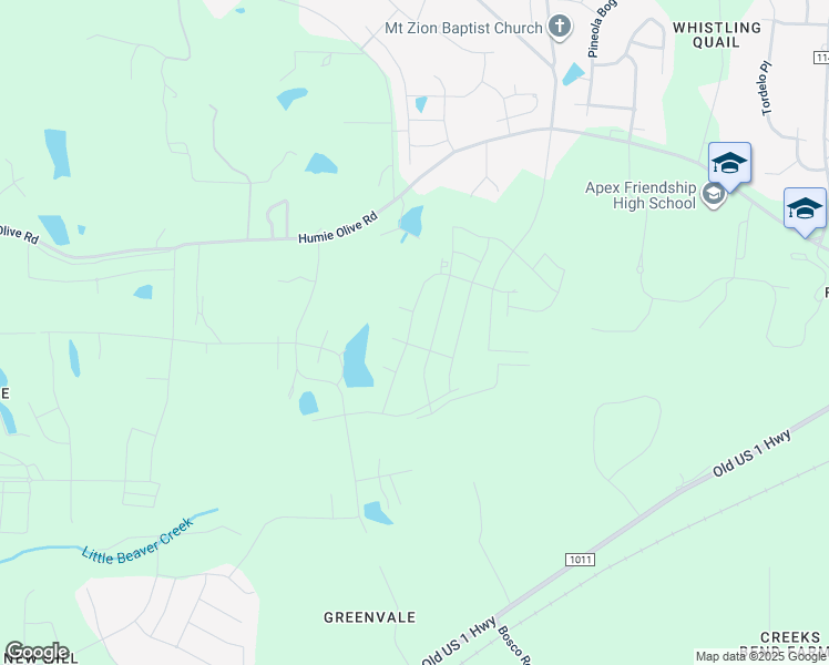 map of restaurants, bars, coffee shops, grocery stores, and more near 2321 Kettle Falls Station in Apex