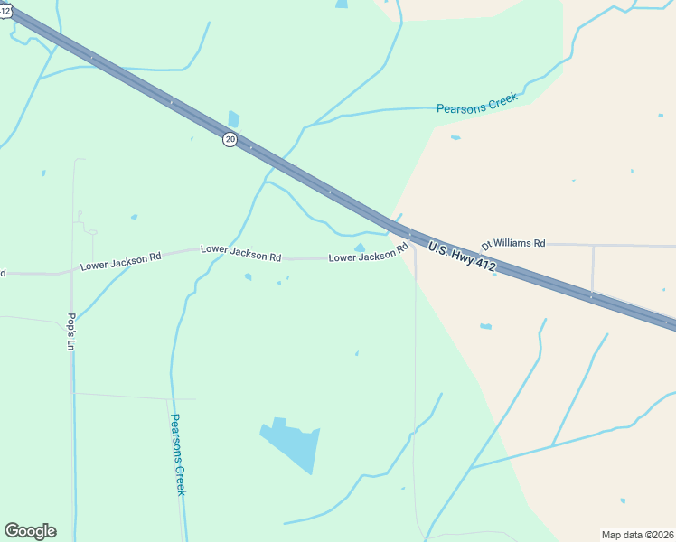 map of restaurants, bars, coffee shops, grocery stores, and more near 3906 Lower Jackson Road in Bells