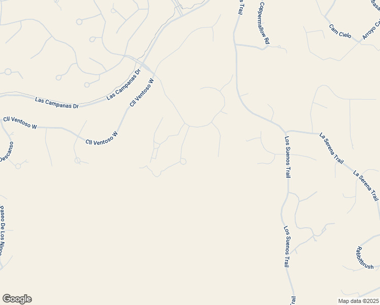map of restaurants, bars, coffee shops, grocery stores, and more near 14 Buckskin Circle in Santa Fe