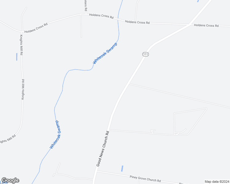 map of restaurants, bars, coffee shops, grocery stores, and more near 6759 Good News Church Road in Stantonsburg