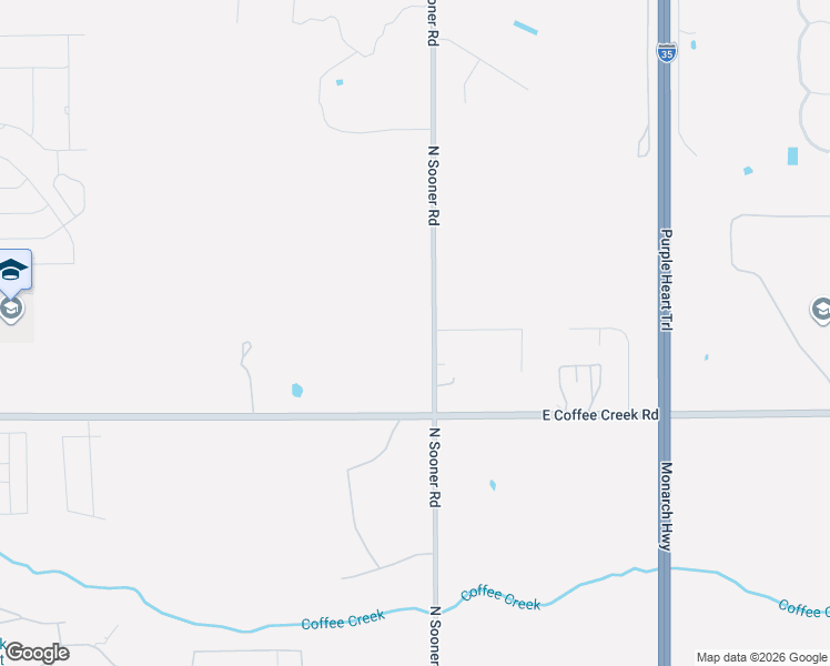 map of restaurants, bars, coffee shops, grocery stores, and more near 4308 Martin Drive in Edmond