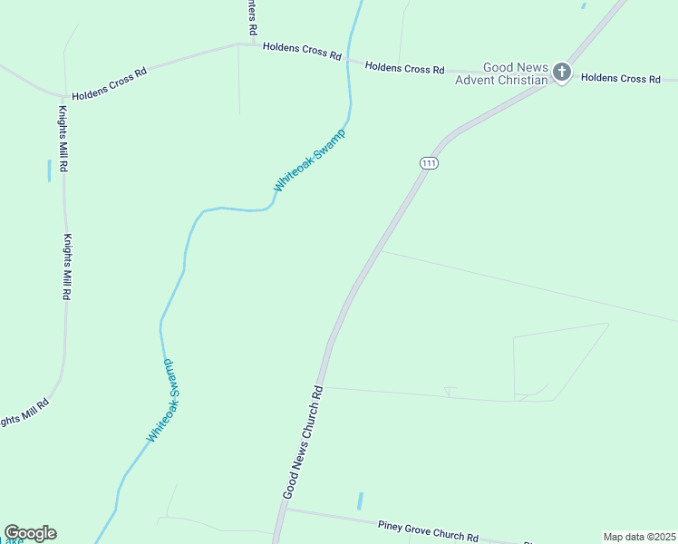 map of restaurants, bars, coffee shops, grocery stores, and more near 6759 Good News Church Road in Stantonsburg