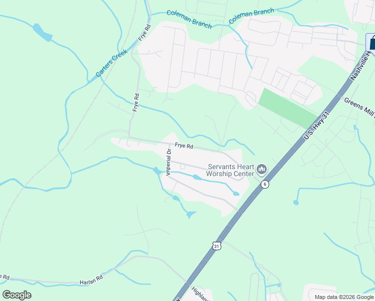 map of restaurants, bars, coffee shops, grocery stores, and more near 1455 Frye Road in Columbia