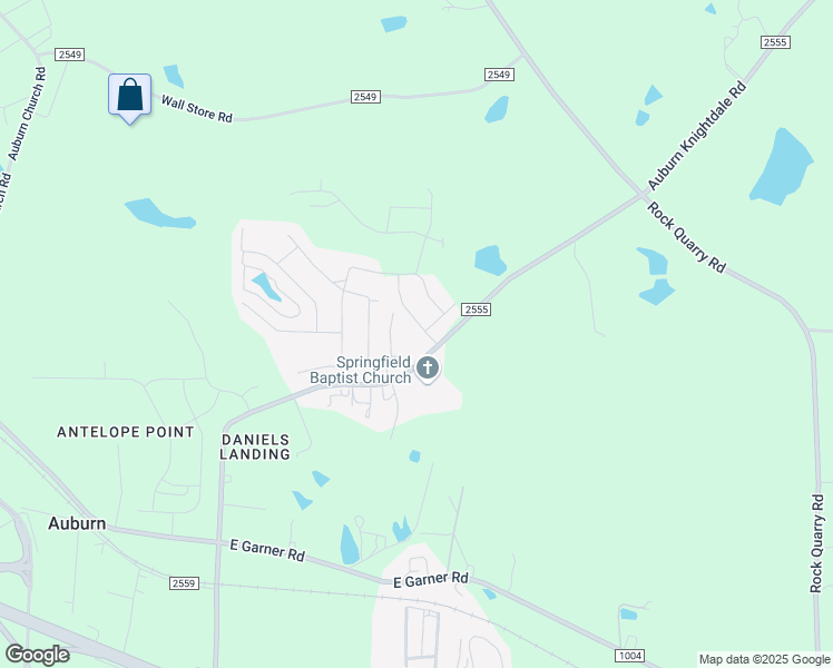 map of restaurants, bars, coffee shops, grocery stores, and more near 125 Magenta Rose Drive in Raleigh