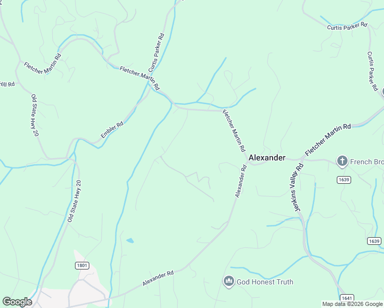 map of restaurants, bars, coffee shops, grocery stores, and more near in Alexander