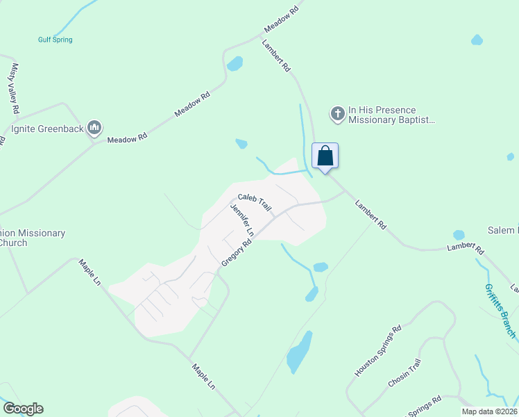 map of restaurants, bars, coffee shops, grocery stores, and more near 1423 Caleb Trail in Greenback