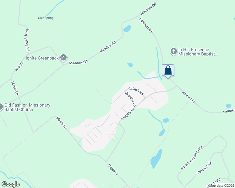 map of restaurants, bars, coffee shops, grocery stores, and more near 1504 Caleb Trail in Greenback