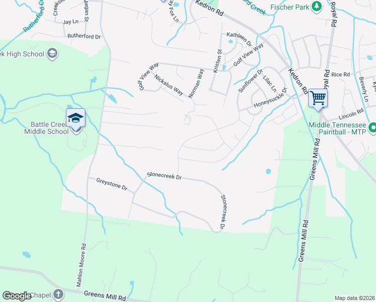 map of restaurants, bars, coffee shops, grocery stores, and more near 1428 Marigold Drive in Spring Hill