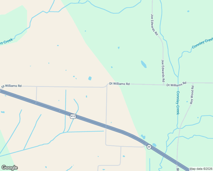 map of restaurants, bars, coffee shops, grocery stores, and more near 1098 Dt Williams Road in Bells