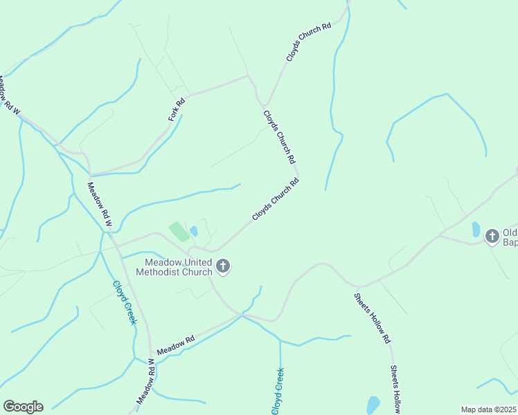 map of restaurants, bars, coffee shops, grocery stores, and more near 1328 Cloyds Church Road in Greenback