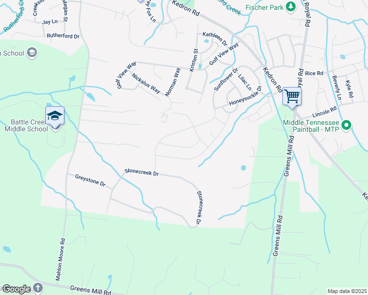 map of restaurants, bars, coffee shops, grocery stores, and more near 1428 Marigold Drive in Spring Hill