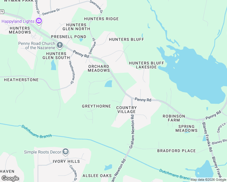 map of restaurants, bars, coffee shops, grocery stores, and more near 3613 Sparrow Pond Lane in Raleigh