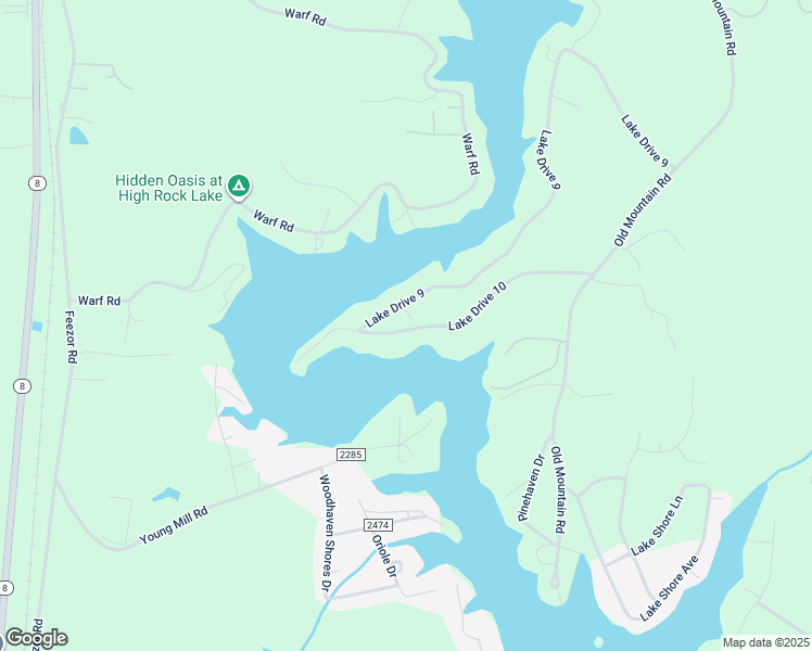 map of restaurants, bars, coffee shops, grocery stores, and more near 550 Lake Drive 10 in Lexington