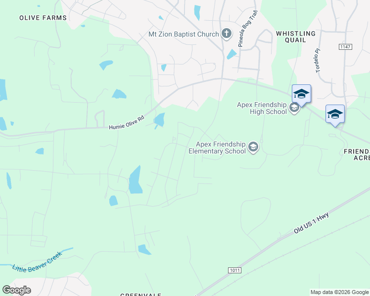 map of restaurants, bars, coffee shops, grocery stores, and more near 2221 Kettle Falls Station in Apex