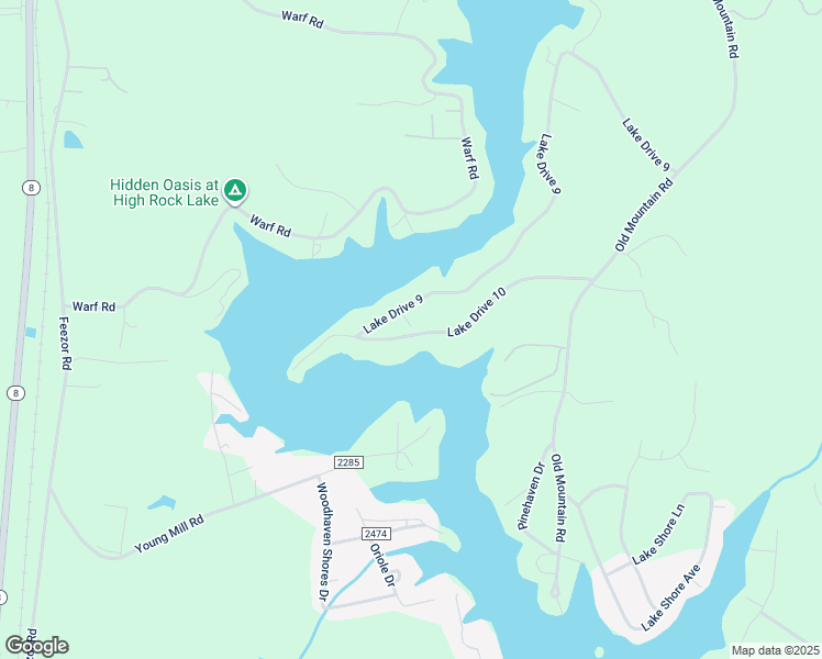 map of restaurants, bars, coffee shops, grocery stores, and more near 530 Lake Drive 10 in Lexington