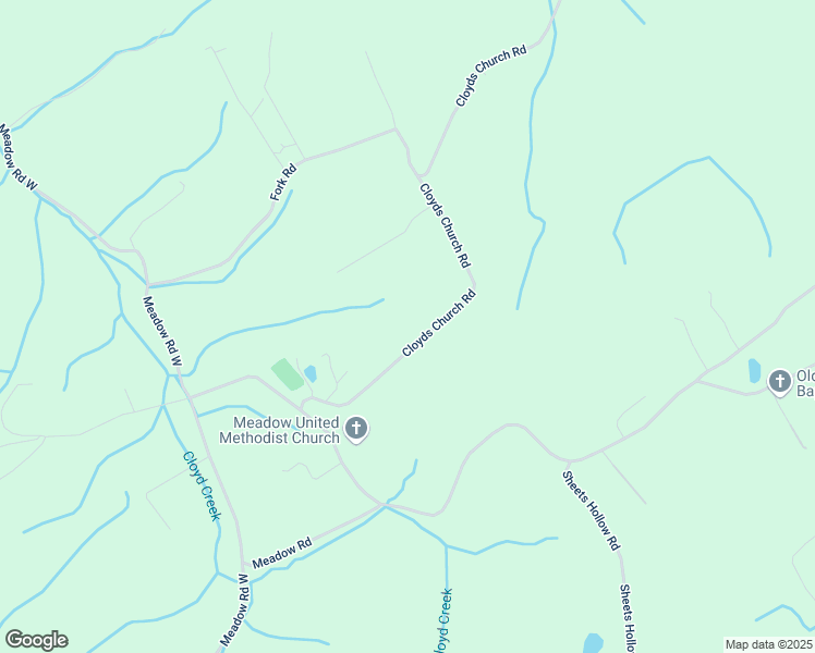 map of restaurants, bars, coffee shops, grocery stores, and more near 1328 Cloyds Church Rd in Greenback