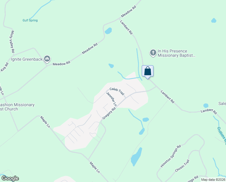 map of restaurants, bars, coffee shops, grocery stores, and more near 1423 Caleb Trail in Greenback