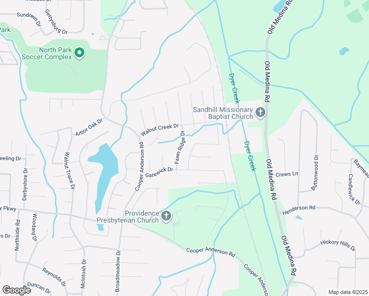 map of restaurants, bars, coffee shops, grocery stores, and more near 56 Fawn Ridge Dr in Jackson