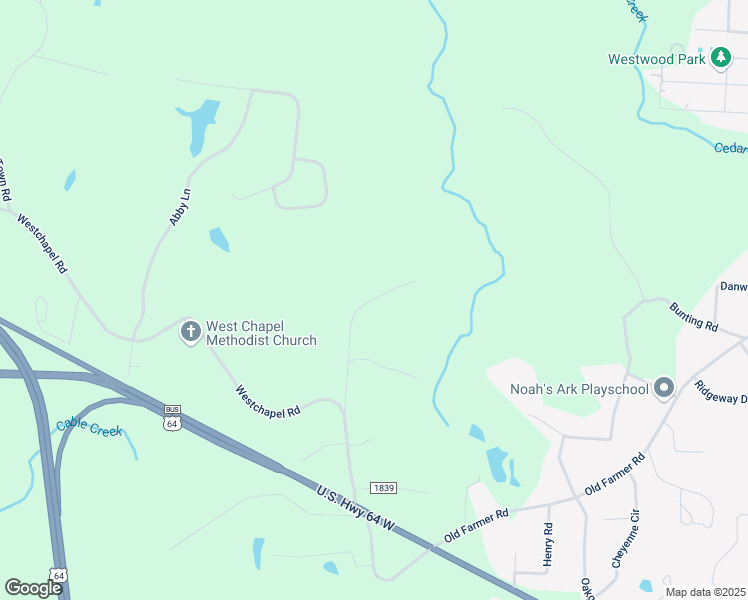 map of restaurants, bars, coffee shops, grocery stores, and more near 373 Otis Road in Randolph County