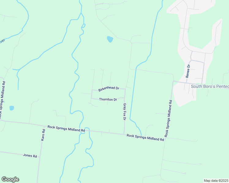 map of restaurants, bars, coffee shops, grocery stores, and more near 517 Birkenhead Dr in Rutherford