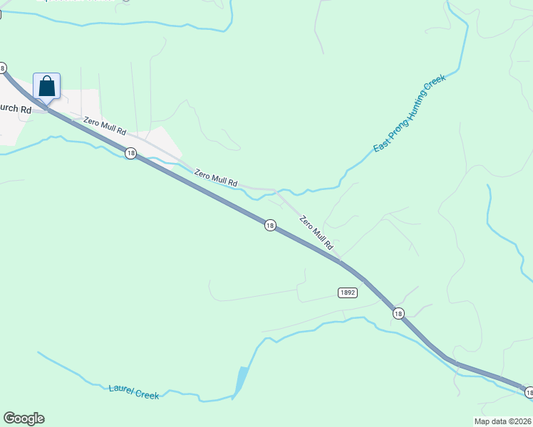 map of restaurants, bars, coffee shops, grocery stores, and more near 3769 North Carolina 18 in Morganton