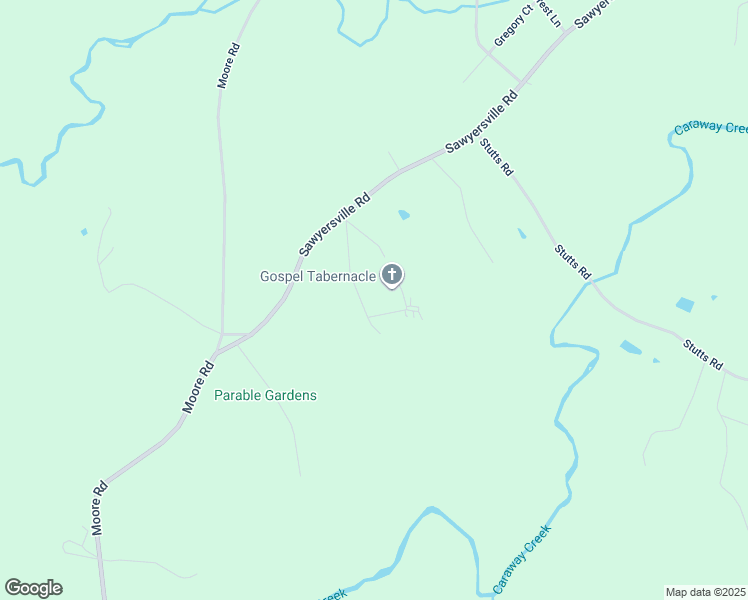 map of restaurants, bars, coffee shops, grocery stores, and more near 917 Garner Farm Road in Asheboro
